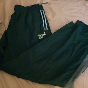 Dark green sweatpants